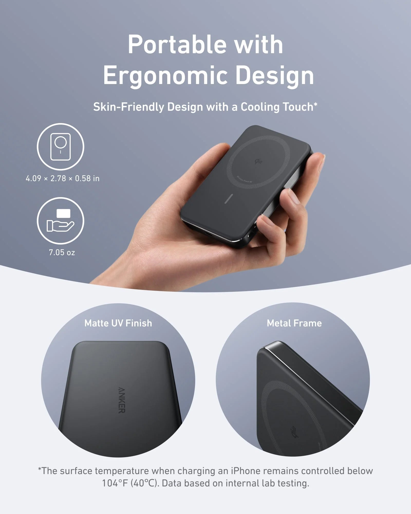 Anker Mag Go Power Bank (10K, Slim)